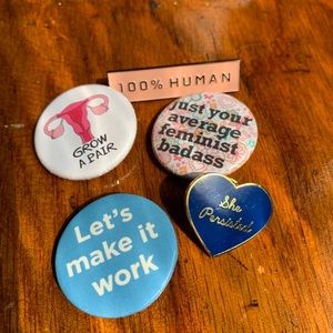 Feminist Pins